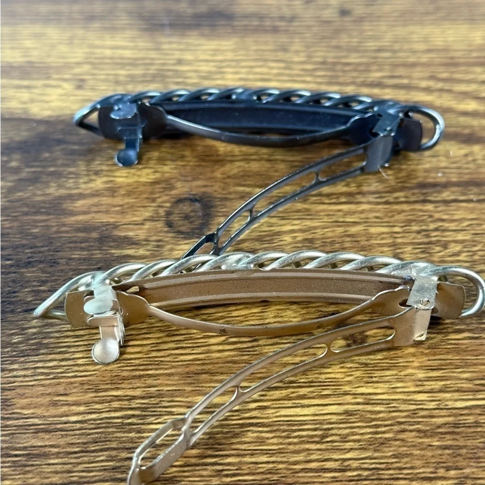 Stylish Black and Silver Chain Bracelet